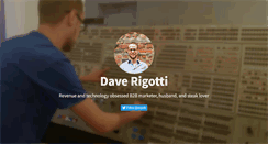 Desktop Screenshot of daverigotti.com