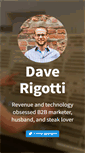 Mobile Screenshot of daverigotti.com